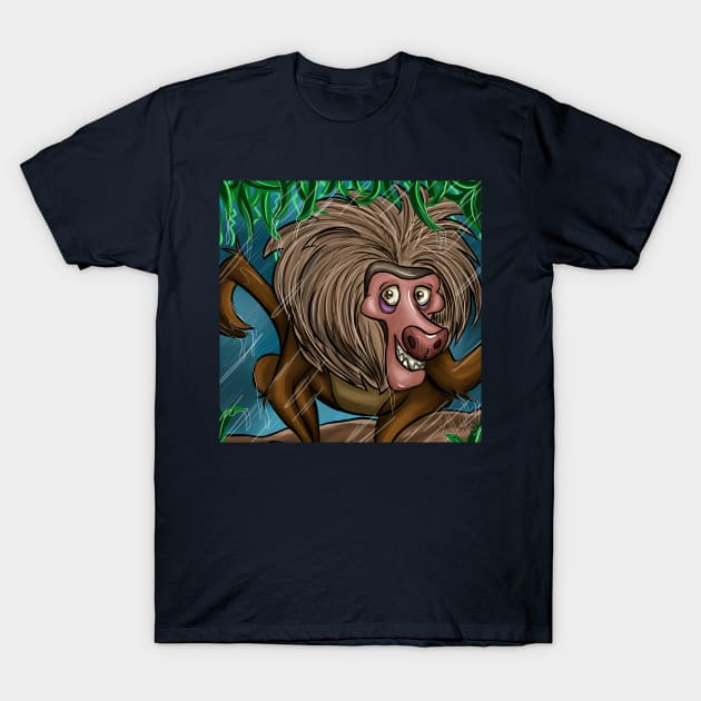 Baboon Lion Guard T-Shirt by OCDVampire